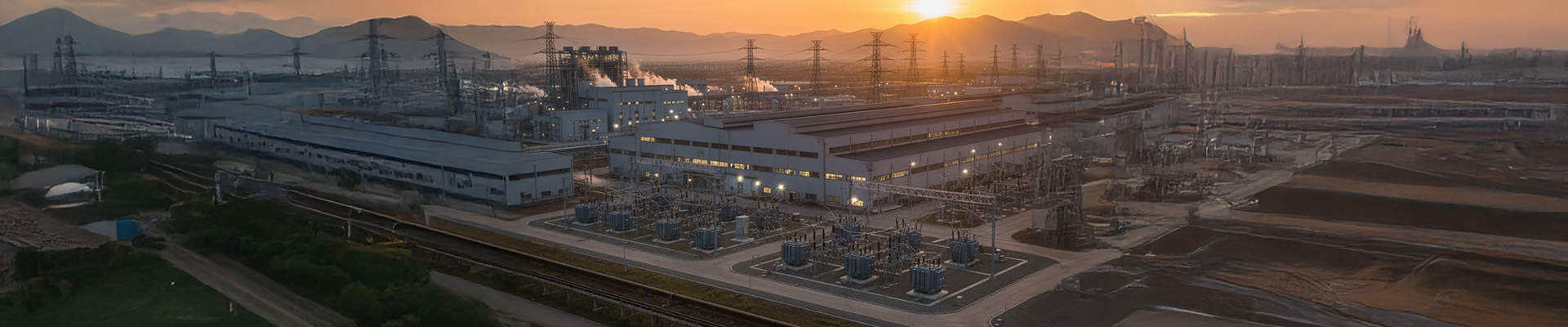 energía en una fábrica o industria
