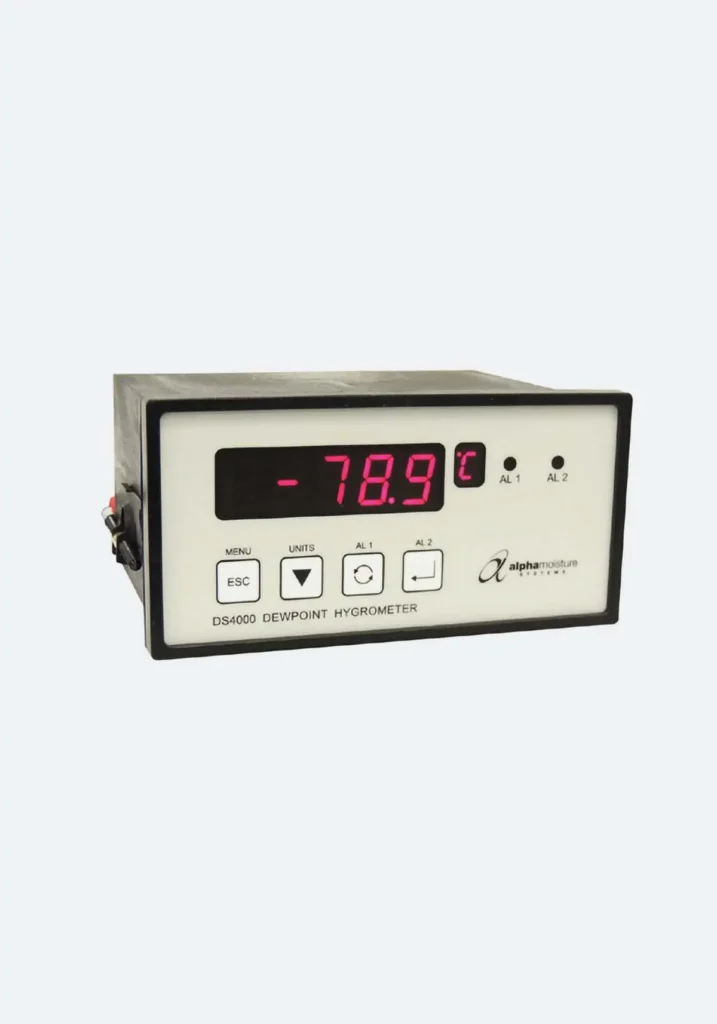 DS4000 de Alpha Moisture Systems es el Indicador digital para montaje en panel