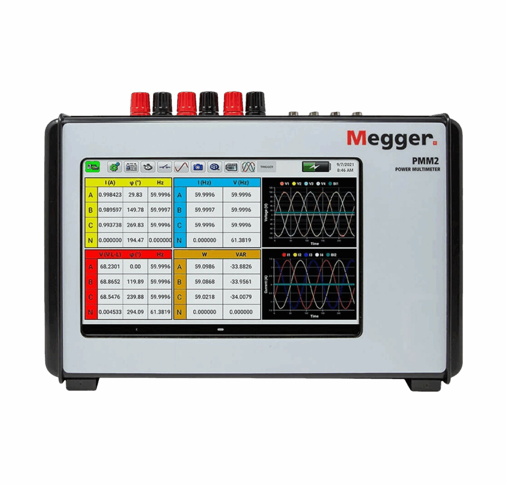 El PMM2 es un Instrumento de Medición multifuncional de Megger